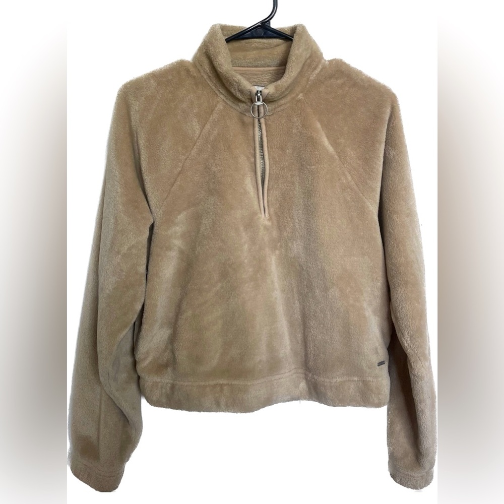 Hollister Fuzzy Quarter-Zip